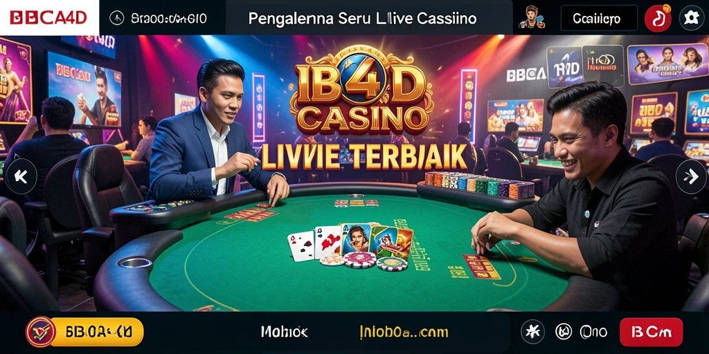 Tampilan gameplay BBCA4D yang menarik dan interaktif di Live Casino.