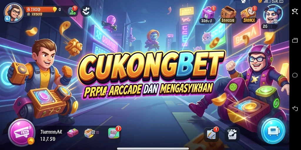 Tangkapan layar gameplay CUKONGBET yang menampilkan aksi seru dalam permainan Arcade.