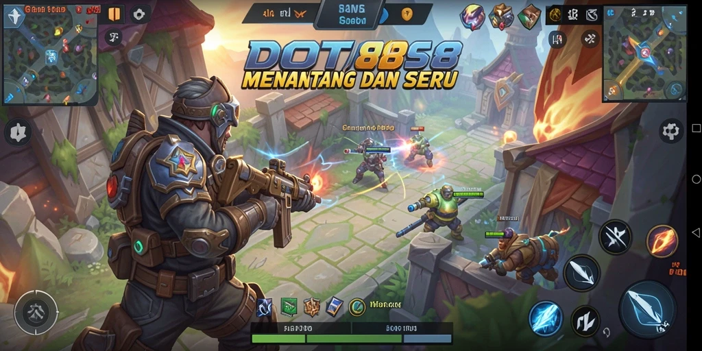 Tampilan gameplay DOTA88 dengan grafis menawan dan aksi cepat.