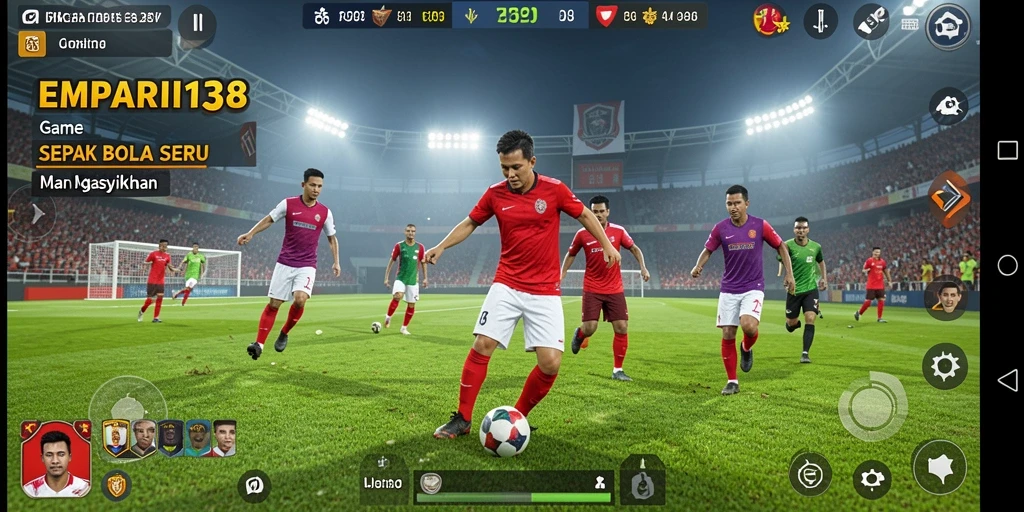 Tampilan gameplay menegangkan dari EMPATI138 yang memikat.