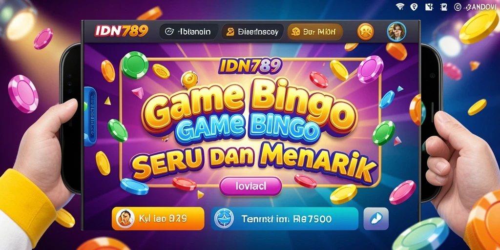 Tampilan gameplay Bingo yang menarik di IDN789.