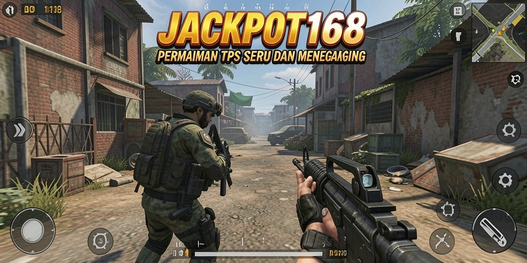 Tampilan gameplay JACKPOT168 yang memukau dan penuh aksi.