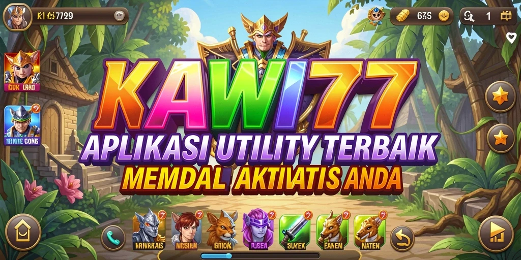Tampilan antarmuka KAWI777 yang intuitif dan lengkap.