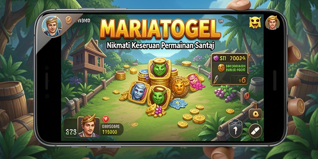 Tampilan screenshot MARIATOGEL dengan gameplay menyenangkan.