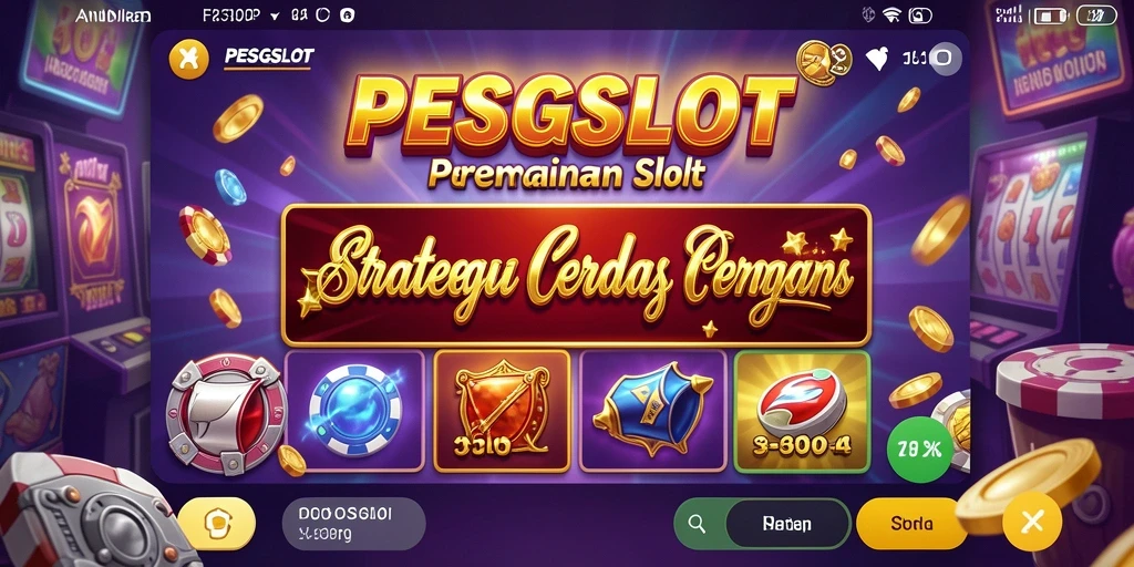 Tampilan gameplay PESGSLOT yang strategis dan menarik.