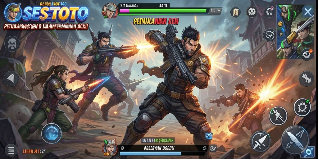 Gameplay SESETOTO menampilkan aksi menegangkan dan grafis yang menawan.