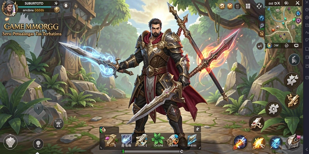 Tampilan gameplay SUBURTOTO yang epik dan mendebarkan.