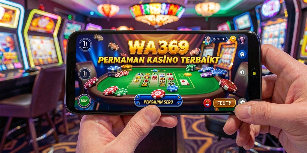Tampilan menarik permainan Kasino di WA369.